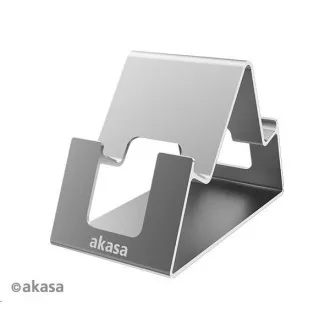 Stand AKASA Aries Pico, suport din aluminiu pentru telefon mobil si tableta, gri Stand AKASA Aries Pico, suport din aluminiu pentru telefon mobil si tableta, gri