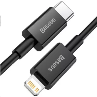 Cablu de încărcare rapidă Baseus Superior Series Type-C / Lightning 20W 2m negru