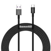 Cablu de încărcare rapidă Baseus Superior Series USB / Type-C 66W 2m negru