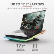 STAND DE RĂCIRE LAPTOP TRUST GXT1126 AURA (placă de răcire)