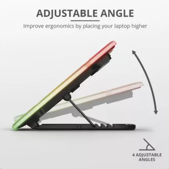 STAND DE RĂCIRE LAPTOP TRUST GXT1126 AURA (placă de răcire)