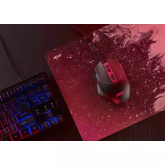 ACER Nitro GAMING MOUSE - 4200dpi, 8 butoane, greutate 20g, durată de viață de 5 milioane de clicuri, Avago 3050