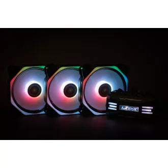 1stCOOL Fan KIT AURA EVO 4 ARGB, ventilator 3x HEXA2 controler ARGB telecomandă 1stCOOL Fan KIT AURA EVO 4 ARGB, ventilator 3x HEXA2 controler ARGB telecomandă