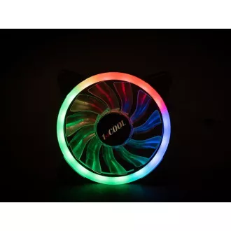 1stCOOL Fan AURA EVO Fan ARGB cu inel dublu 12cm 1stCOOL Fan AURA EVO Fan ARGB cu inel dublu 12cm