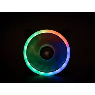 1stCOOL Fan AURA EVO Fan ARGB cu inel dublu 12cm 1stCOOL Fan AURA EVO Fan ARGB cu inel dublu 12cm
