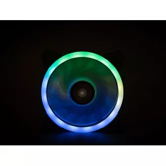 1stCOOL Fan AURA EVO Fan ARGB cu inel dublu 12cm 1stCOOL Fan AURA EVO Fan ARGB cu inel dublu 12cm