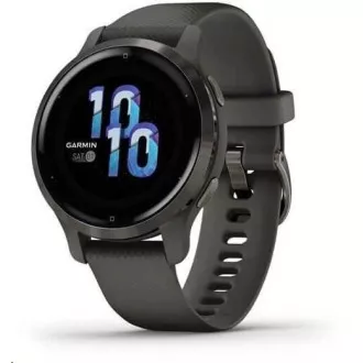 Ceas sport GPS Garmin Venu2S Slate / Black Band