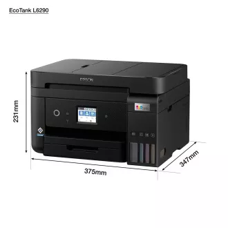 Imprimantă EPSON EcoTank L6290, 4in1, A4, 1200x4800dpi, 33 ppm, USB, Wi-Fi, LAN