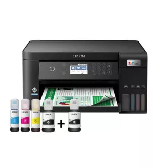 Imprimantă cu cerneală EPSON EcoTank L6260, 3 în 1, A4, 1200 x 4800, 33 ppm, USB, Wi-Fi, LAN, garanție de 5 ani după înregistrare gratuită Imprimantă cu cerneală EPSON EcoTank L6260, 3 în 1, A4, 1200 x 4800, 33 ppm, USB, Wi-Fi, LAN, garanție de 5 ani după înregistrare gratuită