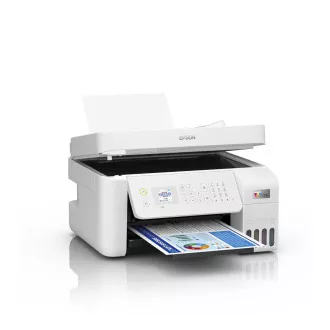 Cerneală pentru imprimantă EPSON EcoTank L5296, 4 în 1, A4, 1440x5760 dpi, 33 ppm, USB, Wi-Fi, LAN, alb