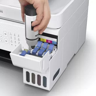 Cerneală pentru imprimantă EPSON EcoTank L5296, 4 în 1, A4, 1440x5760 dpi, 33 ppm, USB, Wi-Fi, LAN, alb