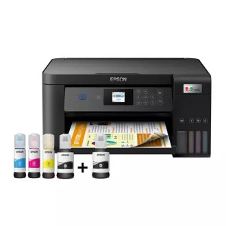 Imprimantă cu cerneală EPSON EcoTank L3260, 3in1, A4, 1440x5760dpi, 33ppm, USB, Wi-Fi