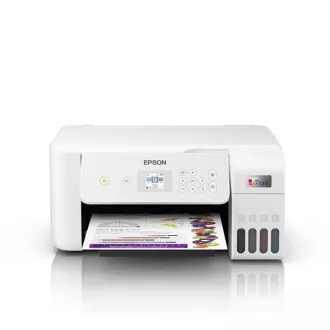 Imprimantă EPSON EcoTank L3266, 3in1, A4, 1440x5760dpi, 33 ppm, USB, Wi-Fi, alb