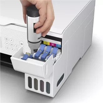 Imprimantă EPSON EcoTank L3266, 3in1, A4, 1440x5760dpi, 33 ppm, USB, Wi-Fi, alb