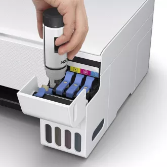 Imprimantă EPSON EcoTank L3256, 3in1, A4, 1440x5760dpi, 33 ppm, USB, Wi-Fi, alb