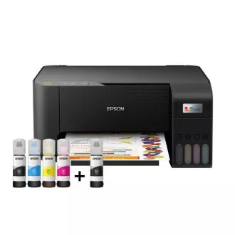 Imprimantă cu cerneală EPSON EcoTank L3210, 3 în 1, A4, 1440x5760 dpi, 33 ppm, USB Imprimantă cu cerneală EPSON EcoTank L3210, 3 în 1, A4, 1440x5760 dpi, 33 ppm, USB