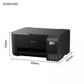 Imprimantă cu cerneală EPSON EcoTank L3210, 3 în 1, A4, 1440x5760 dpi, 33 ppm, USB Imprimantă cu cerneală EPSON EcoTank L3210, 3 în 1, A4, 1440x5760 dpi, 33 ppm, USB
