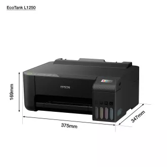 Imprimantă EPSON EcoTank L1250, A4, 1440x5760 dpi, 33 ppm, USB, Wi-Fi