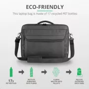 TRUST 15.6 "Atlanta Carry Bag ECO Notebook Bag