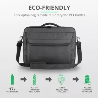 TRUST 15.6 "Atlanta Carry Bag ECO Notebook Bag