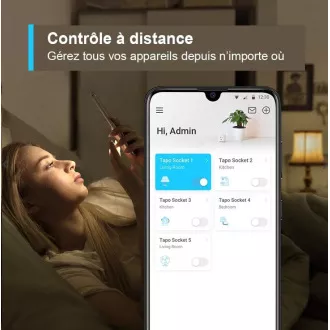 TP-Link Tapo P110 mini-încălzire inteligentă WiFi (3680W, 16A, 2, 4 GHz, BT)