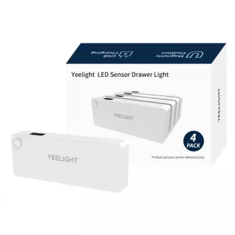Lampă pentru sertar cu senzor Yeelight, pachet de 4