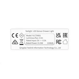 Lampă pentru sertar cu senzor Yeelight, pachet de 4