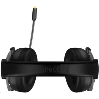 Căști de gaming CONNECT IT DOODLE RGB cu microfon, 2xJack + USB, negru Căști de gaming CONNECT IT DOODLE RGB cu microfon, 2xJack + USB, negru