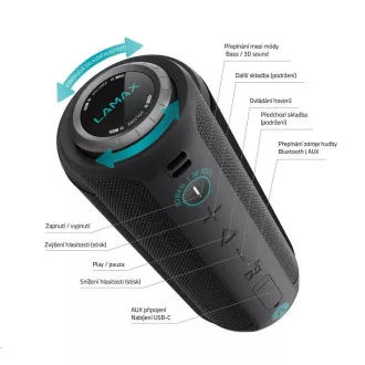 Difuzor Bluetooth LAMAX Sounder2 Max