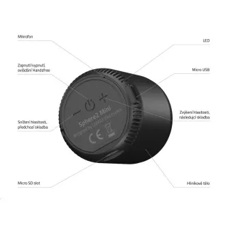 Difuzor Bluetooth LAMAX Sphere2 Mini Difuzor Bluetooth LAMAX Sphere2 Mini