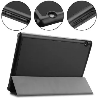 Husă Tactical Book Tri Fold pentru iPad 10.2. 2020 / 10.2 2019 Negru