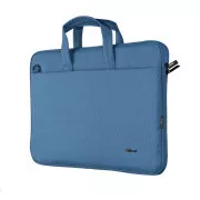 Husă pentru laptop TRUST 16 "Bologna Slim Laptop Bag Eco, albastră