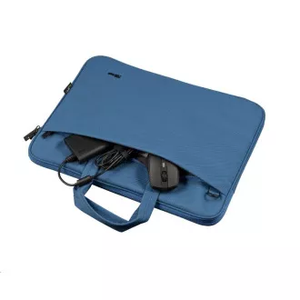 Husă pentru laptop TRUST 16 "Bologna Slim Laptop Bag Eco, albastră