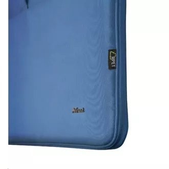 Husă pentru laptop TRUST 16 "Bologna Slim Laptop Bag Eco, albastră