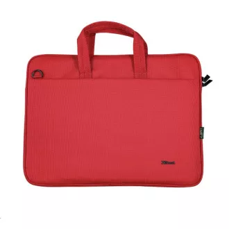 Husă pentru laptop TRUST 16 "Bologna Slim Laptop Bag Eco, roșie