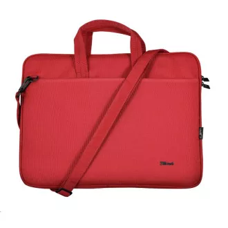 Husă pentru laptop TRUST 16 "Bologna Slim Laptop Bag Eco, roșie