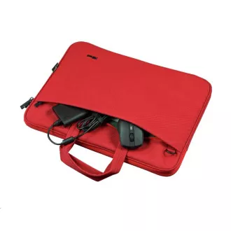 Husă pentru laptop TRUST 16 "Bologna Slim Laptop Bag Eco, roșie