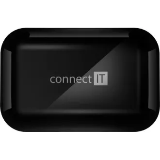 Căști intraauriculare CONNECT IT cu microfon True Wireless SonicBass, negru Căști intraauriculare CONNECT IT cu microfon True Wireless SonicBass, negru