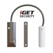 iGET SECURITY EP21 - Senzor magnetic wireless pentru usi / ferestre / porti din fier pentru alarma iGET SECURITY M5