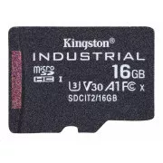 Card Kingston 16GB microSDHC Industrial C10 A1 pSLC Pachet unic
