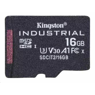 Card Kingston 16GB microSDHC Industrial C10 A1 pSLC Pachet unic