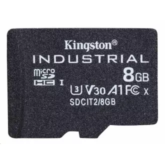 Card Kingston 8GB microSDHC Industrial C10 A1 pSLC Pachet unic