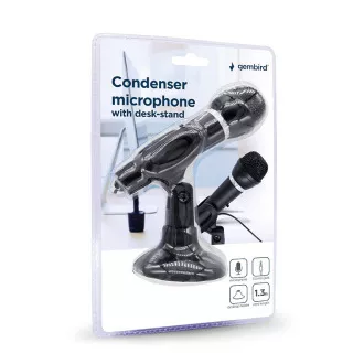 Microfon de birou GEMBIRD MIC-D-04, HQ, negru