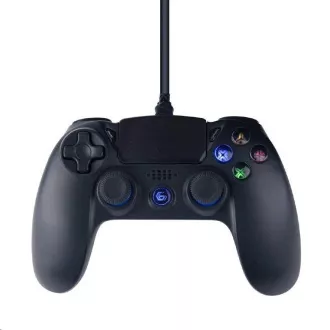 Gamepad GEMBIRD PD-PS4U-01 pentru PS4 și PC, vibrator, 3m