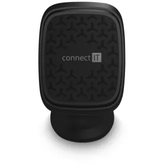 Suport auto magnetic universal CONNECT IT InCarz 4Ultra, 4 magneți, negru