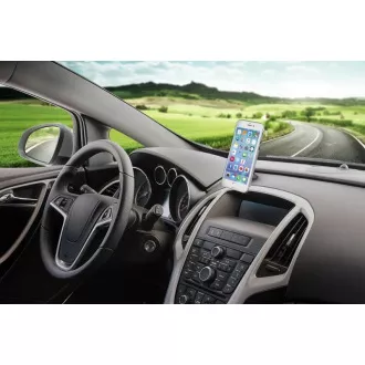 Suport auto magnetic universal CONNECT IT InCarz 4Ultra, 4 magneți, negru