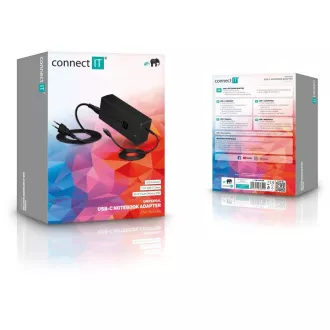 Adaptor universal pentru laptop CONNECT IT MacPower, USB-C, PD 65 W