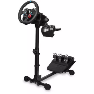 Suport CONNECT IT pentru volan de gaming TitanFrame, maneta de viteze și pedale, negru