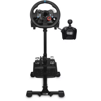 Suport CONNECT IT pentru volan de gaming TitanFrame, maneta de viteze și pedale, negru
