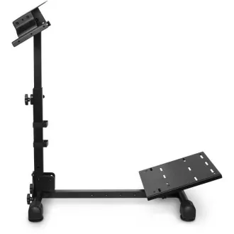 Suport CONNECT IT pentru volan de gaming TitanFrame, maneta de viteze și pedale, negru